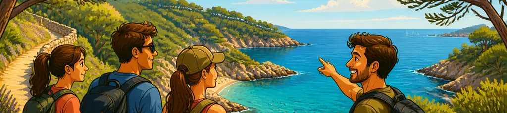 Excursión de senderismo y baño en la Costa Brava con tour privado