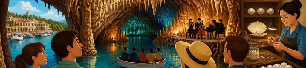 Excursión privada a las Cuevas del Drach y la Fábrica de Perlas Majorica