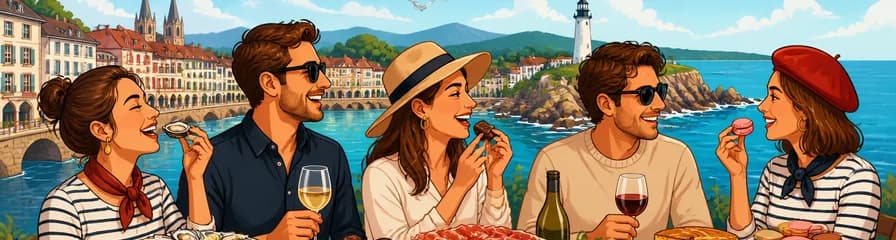 Recorrido gourmet VIP por Biarritz y el Litoral Vasco Francés