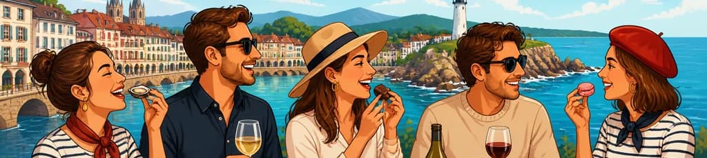 Recorrido gourmet VIP por Biarritz y el Litoral Vasco Francés