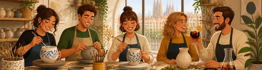 Taller de cerámica y vermut: Pottery & Vermut