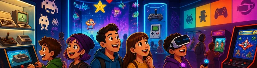 Acceso al Museo del Videojuego OXO en Madrid