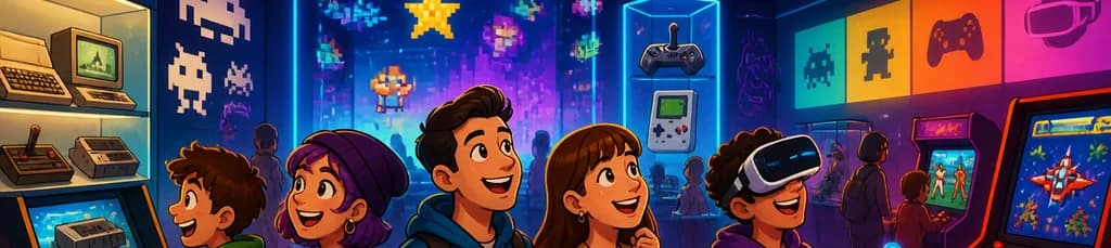 Acceso al Museo del Videojuego OXO en Madrid