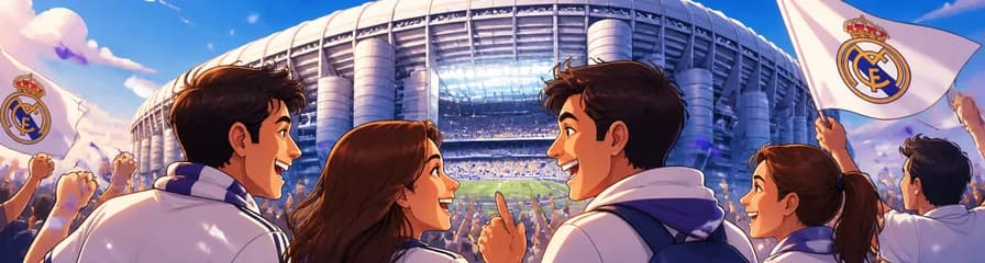 Vive la pasión madridista: Experiencia futbolística en el Santiago Bernabéu con un anfitrión local