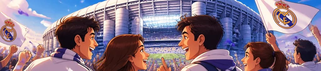 Vive la pasión madridista: Experiencia futbolística en el Santiago Bernabéu con un anfitrión local
