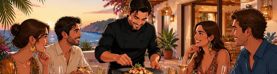 Servicio de chef privado en Mallorca