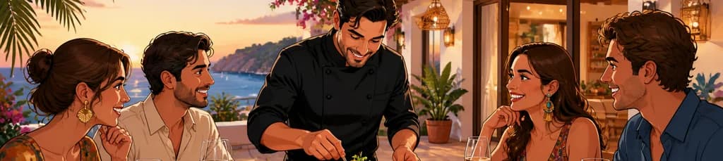 Servicio de chef privado en Mallorca