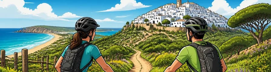 Recorrido en bicicleta de montaña por Vejer de la Frontera