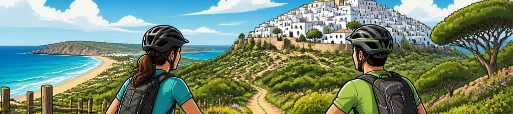 Recorrido en bicicleta de montaña por Vejer de la Frontera