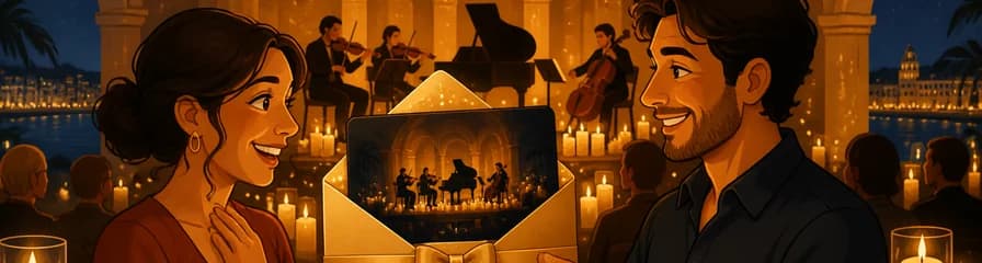 Regala la experiencia Candlelight en Las Palmas de Gran Canaria con nuestra tarjeta especial