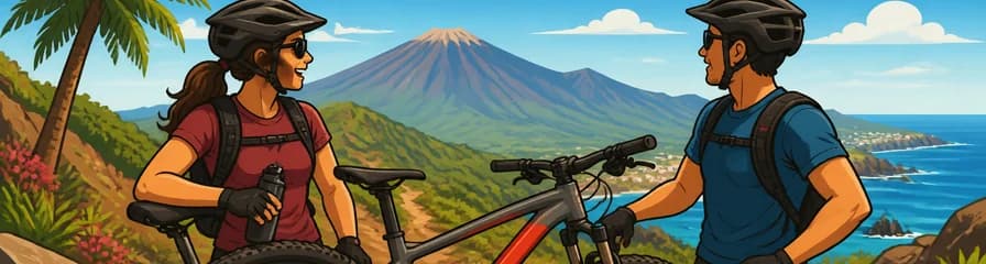 Servicio de alquiler de bicicletas de montaña Trek Marlin en Tenerife