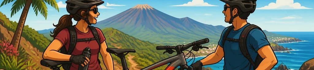 Servicio de alquiler de bicicletas de montaña Trek Marlin en Tenerife