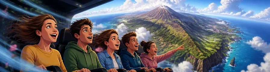 FlyX Tenerife: Experiencia de cine 5D de teatro volador