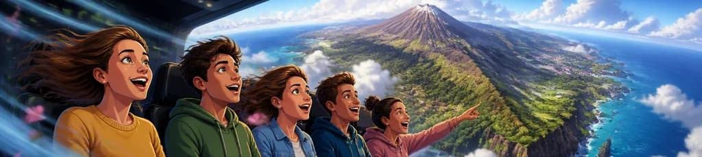 FlyX Tenerife: Experiencia de cine 5D de teatro volador