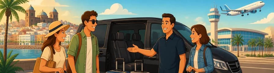 Servicio de traslado: del centro de Las Palmas al Aeropuerto de Gran Canaria (LPA)