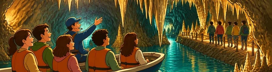Descubre la aventura del río subterráneo en las Cuevas de San José desde Valencia