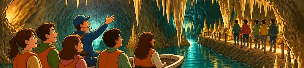 Descubre la aventura del río subterráneo en las Cuevas de San José desde Valencia