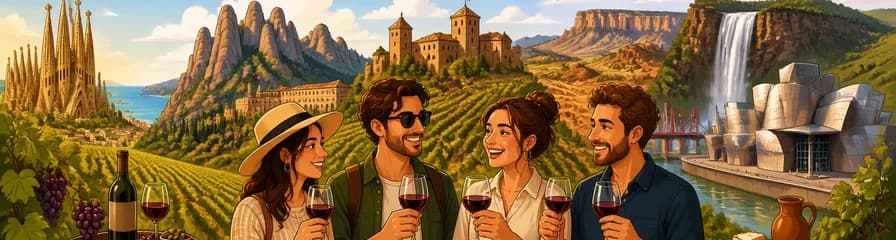 Experiencia enológica de tres días de Barcelona a Bilbao: una travesía por los viñedos de España