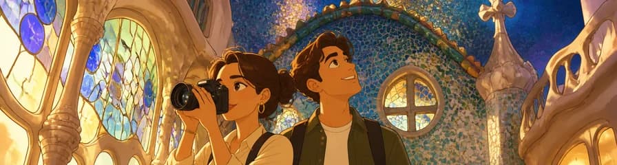 Sesión fotográfica de la elegancia icónica en la Casa Batlló