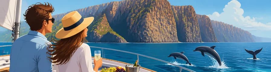 Excursión en velero por los Acantilados de Los Gigantes: Un tour privado desde la costa