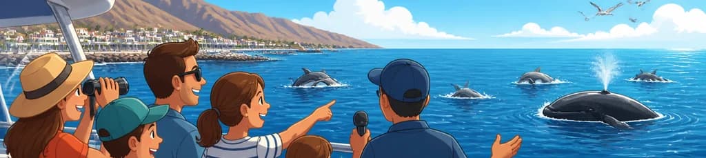 Mini crucero de dos horas para avistar ballenas y delfines desde Puerto Colón
