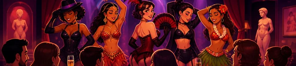 Bailes eróticos de diversas partes del mundo