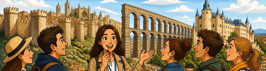 Excursión de día completo a Ávila y Segovia desde Madrid: Descubre sus puntos emblemáticos