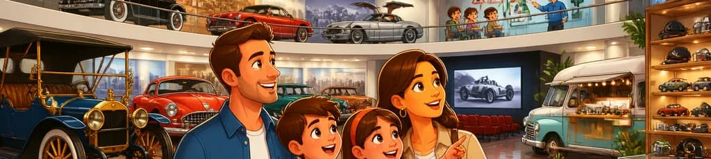 Acceso al Museo del Motor