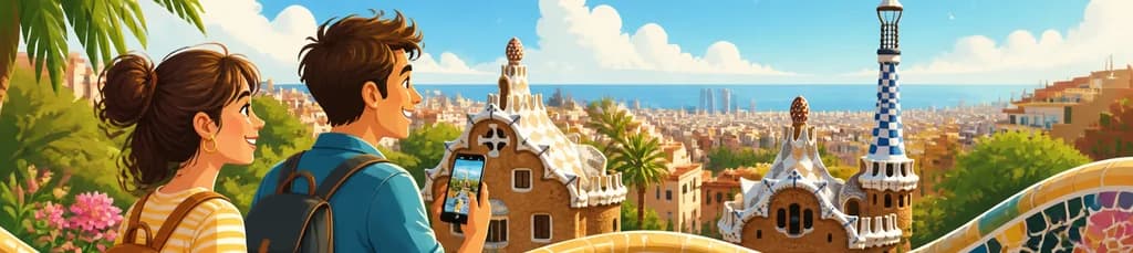 Entradas para visitar el Park Güell de Gaudí en Barcelona