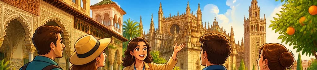 Descubre el Real Alcázar, la Catedral y la Giralda de Sevilla en un tour privado