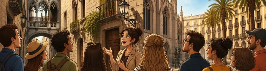 Recorrido semiprivado por el Barrio Gótico y El Born de Barcelona (máximo 12 personas)