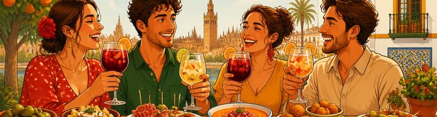 Cata de Sangría y Tapas en Sevilla