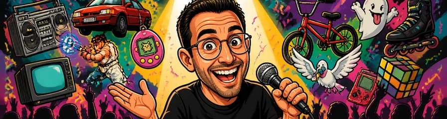David Domínguez presenta su monólogo "El Raro De Los 90"