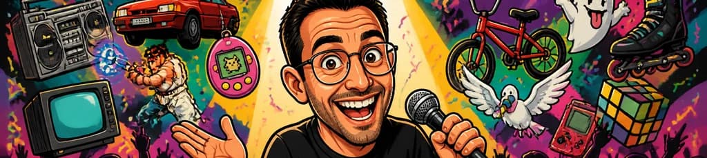 David Domínguez presenta su monólogo "El Raro De Los 90"