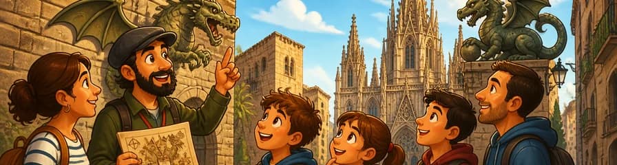 Tour privado guiado para descubrir los dragones de Barcelona