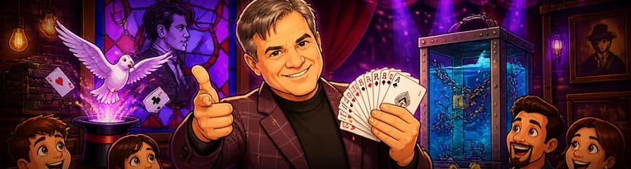 Vive la magia con Alucinante en la Sala Houdini