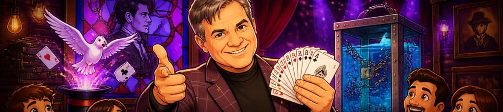 Vive la magia con Alucinante en la Sala Houdini