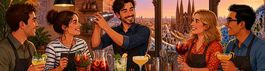 Clase de Mixología: Descubre los Sabores de Barcelona