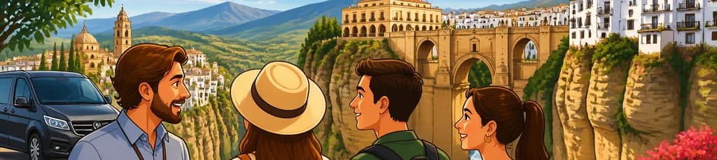 Recorrido privado personalizable a Ronda desde Sevilla, con diversas opciones