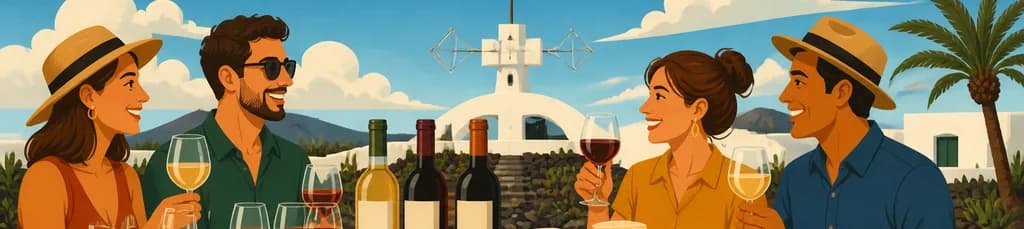 Degustación de Vinos y Quesos en el Monumento al Campesino de Lanzarote