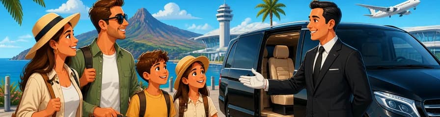 Servicio de traslado privado LUX Car para llegadas o salidas en Tenerife