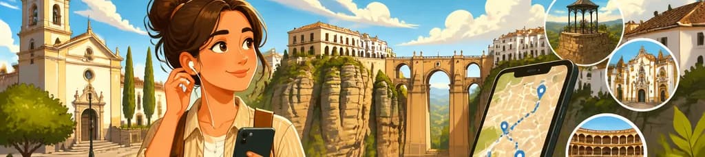 Descubre Ronda a tu ritmo: Tour autoguiado diseñado por una guía oficial local