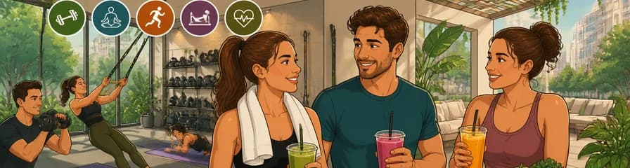 Sesión de fuerza y recuperación post-entrenamiento en Pomona Club