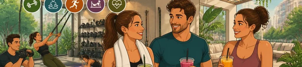 Sesión de fuerza y recuperación post-entrenamiento en Pomona Club