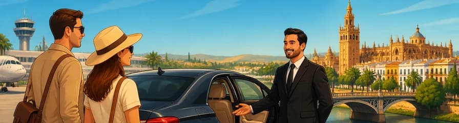 Servicio Exclusivo de Traslado Privado VIP desde el Aeropuerto de Málaga hasta Sevilla