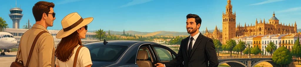 Servicio Exclusivo de Traslado Privado VIP desde el Aeropuerto de Málaga hasta Sevilla