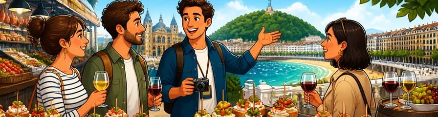 Tour privado de historia, mercado, vinos y pintxos en San Sebastián