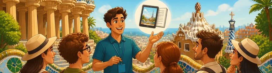 Exploración Guiada de las Maravillas del Parque Güell con Ebook Incluido
