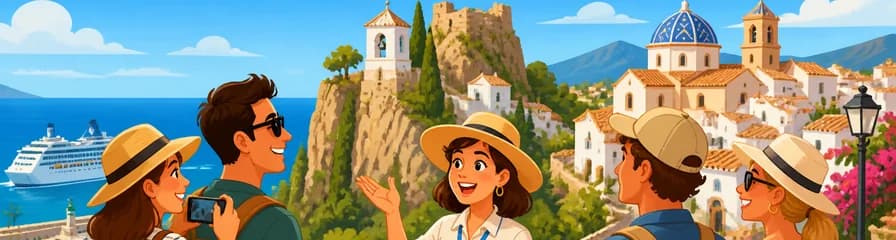 Excursión de día completo a Guadalest y Altea desde Alicante para pasajeros de crucero