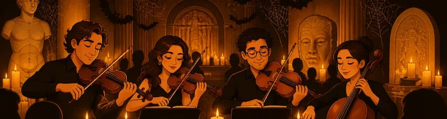 Noche de Halloween con Clásicos Musicales a la Luz de las Velas